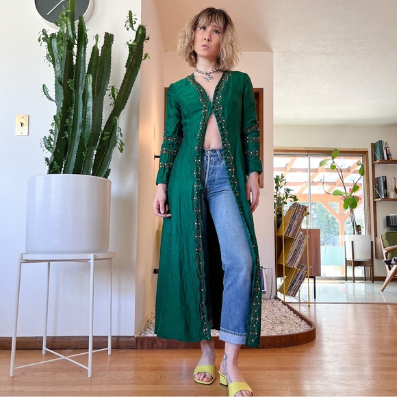 Dresses & Skirts - Vintage Beaded Dressing Gown